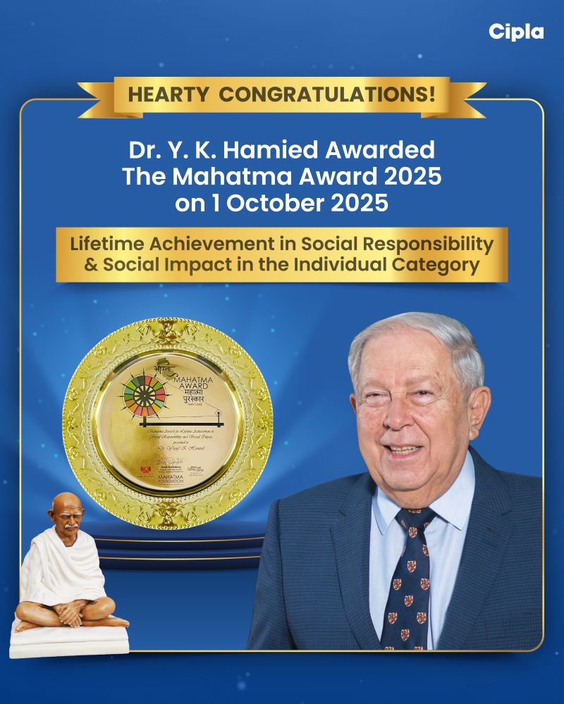 Dr. Y. K. Hamied Award